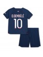 Paris Saint-Germain Ousmane Dembele #10 Domácí dres pro děti 2023-24 Krátký Rukáv (+ trenýrky)